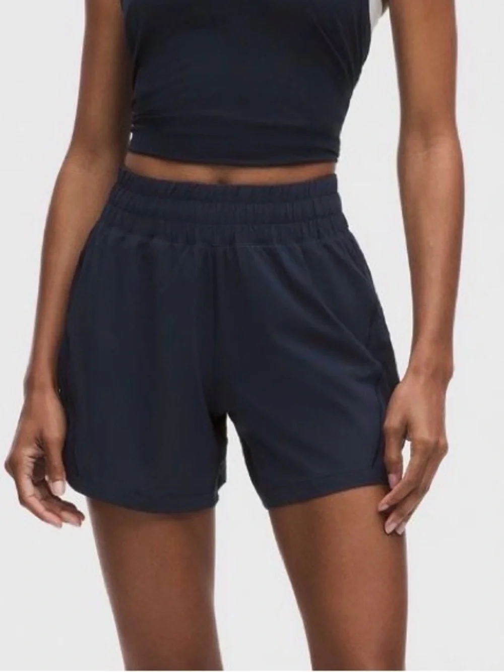lululemon athletica Black Lightweight Athletic Shorts